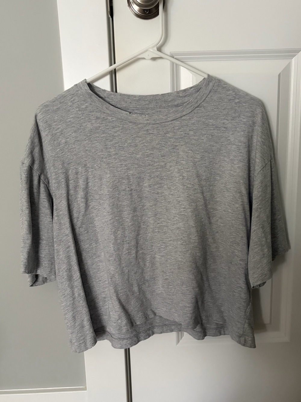 aerie boyfriend cropped oversized t-shirt